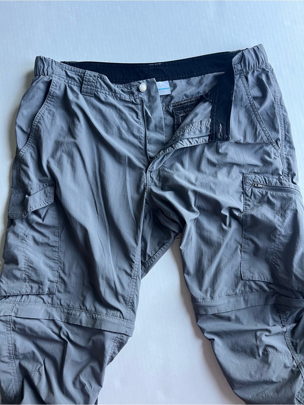 Columbia Sportswear Silver Ridge Convertible Zip Off  Utility Outdoor Pants 36 - Picture 5 of 15